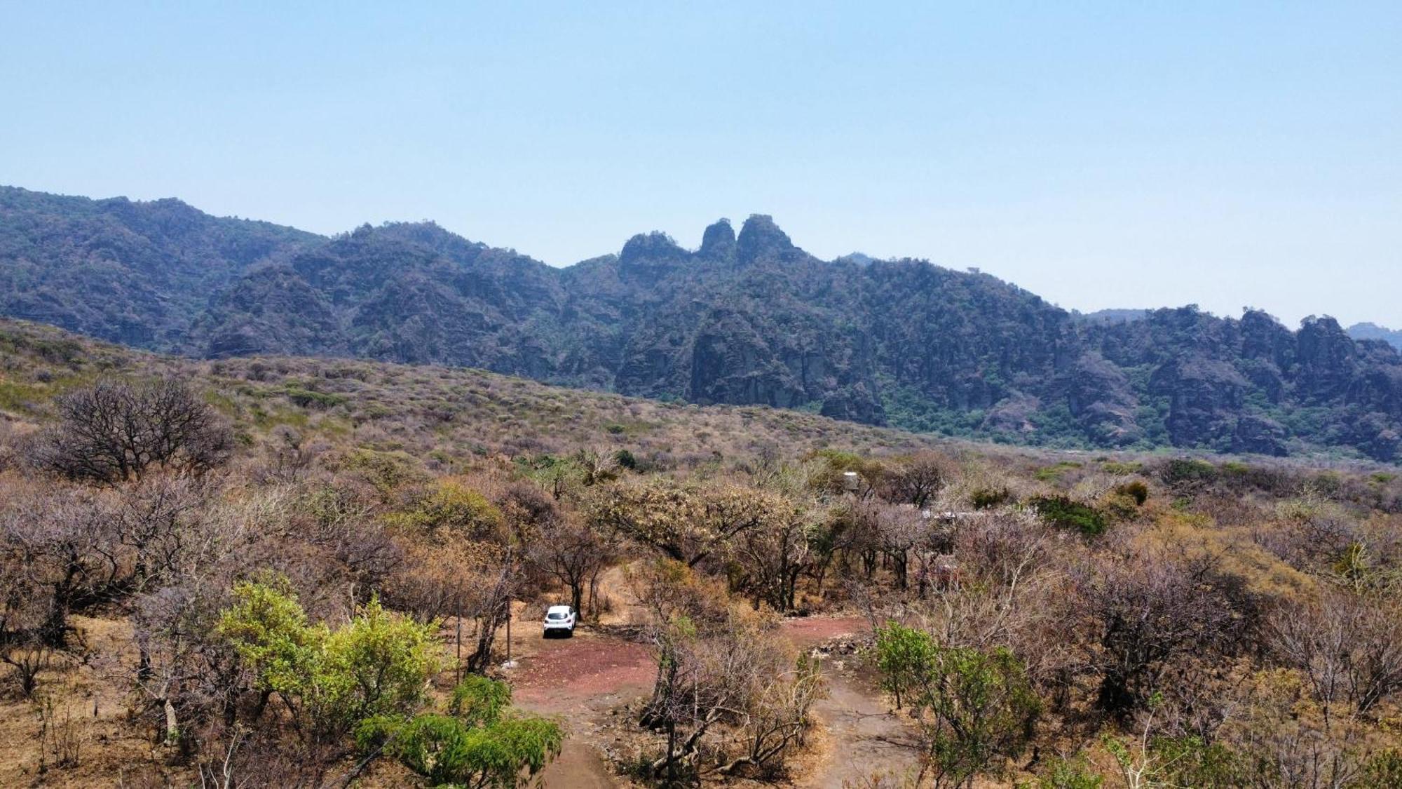 الشقق الفندقية تيبوزتلانفي  Piedra De Cobre المظهر الخارجي الصورة